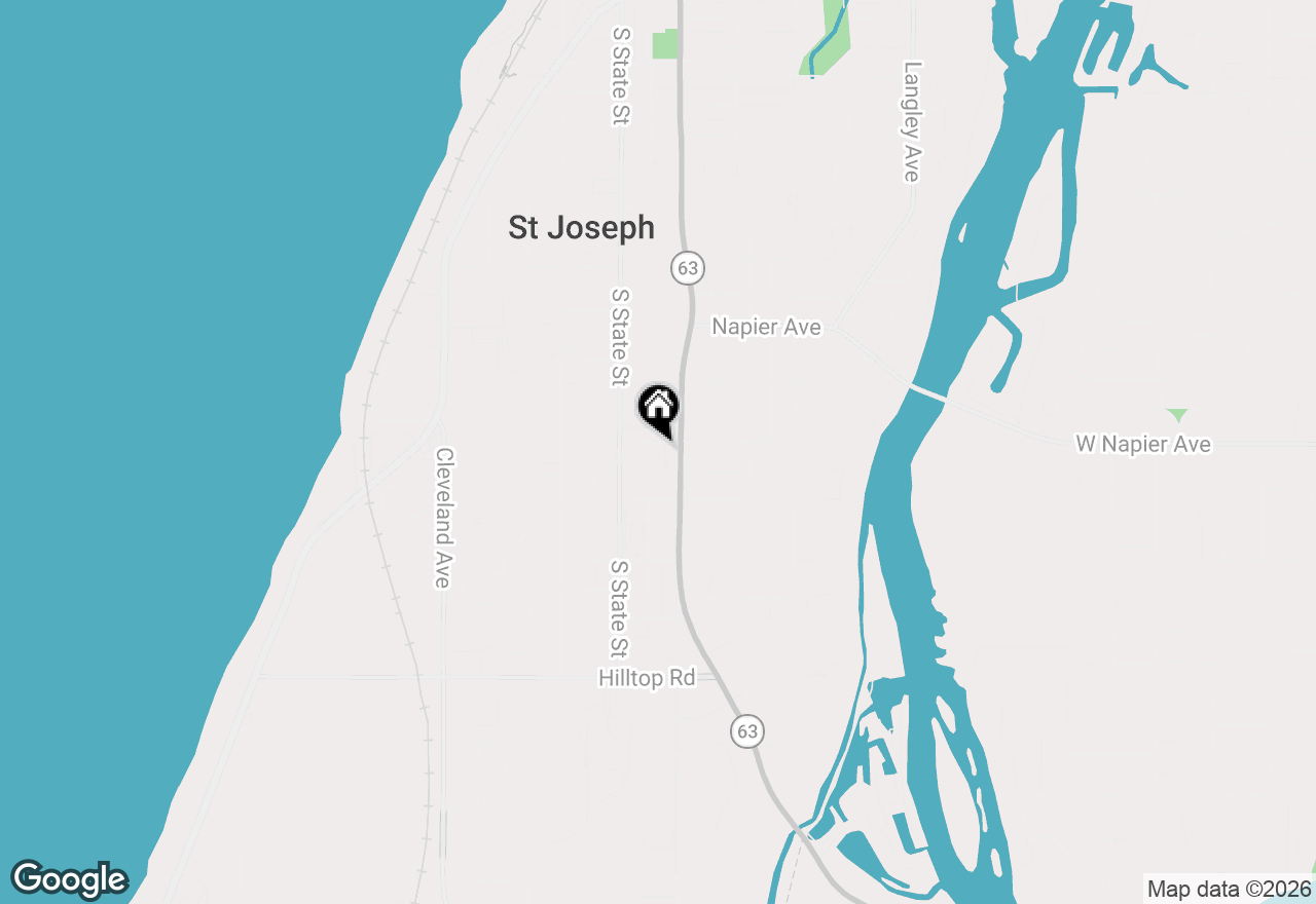 Map of 720 Botham Avenue, St. Joseph, MI 49085