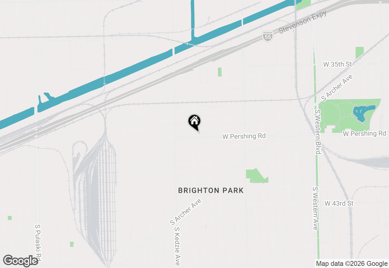 Map of 3849 S Albany Avenue, Chicago, IL 60632