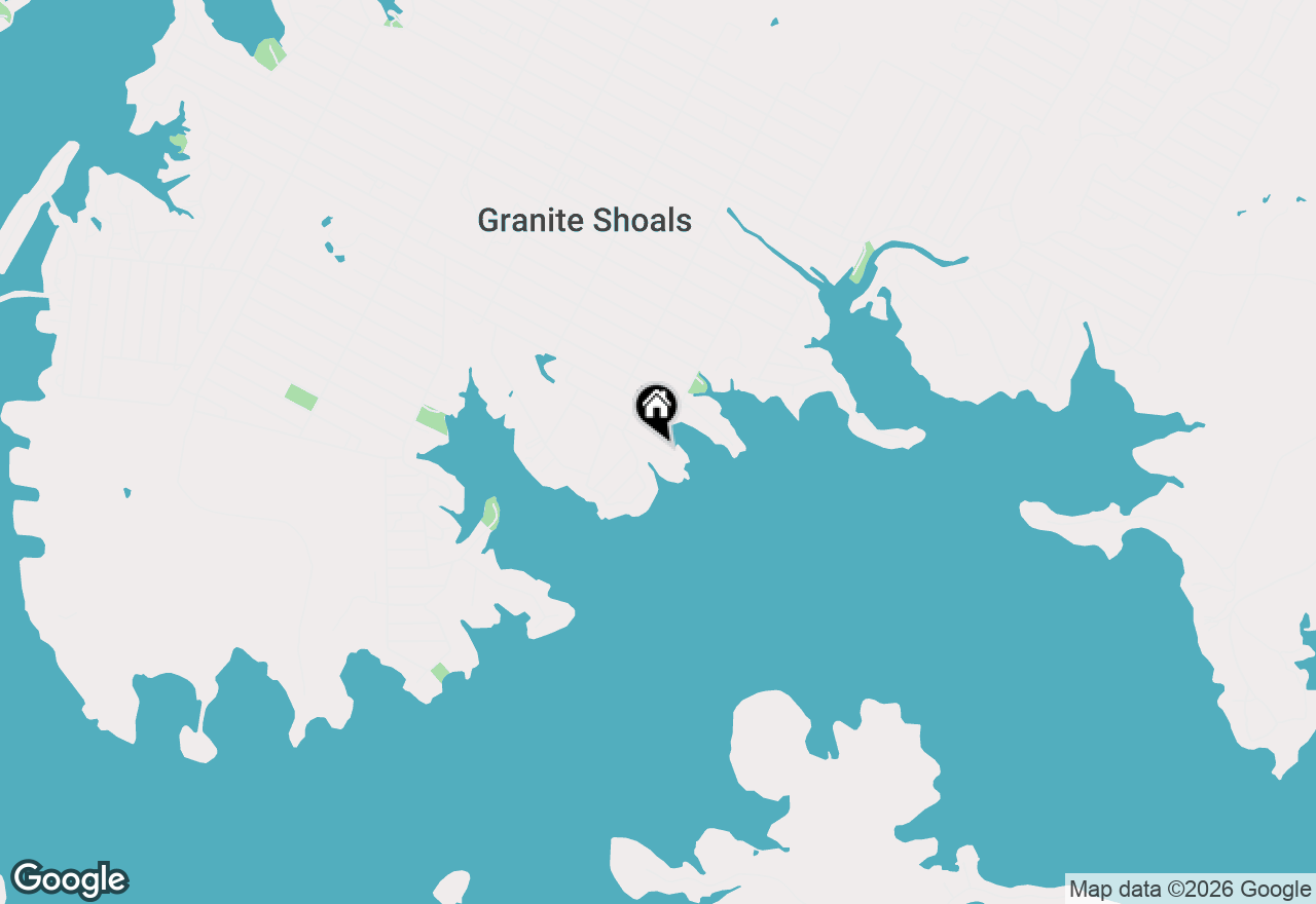 Map of 416 Hillview Dr, Granite Shoals, TX 78654