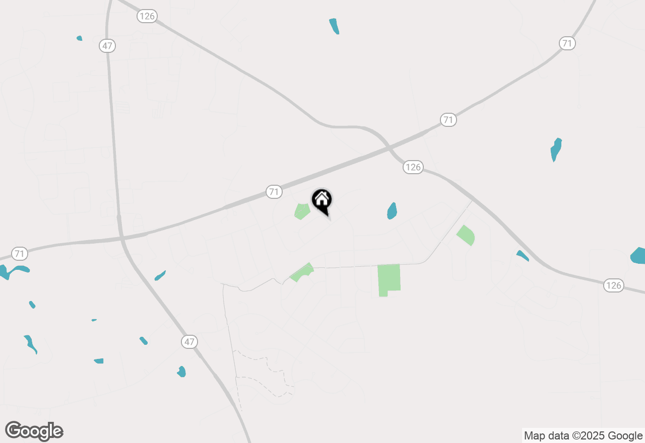 Map of 1962 Meadowlark Lane, Yorkville, IL 60560