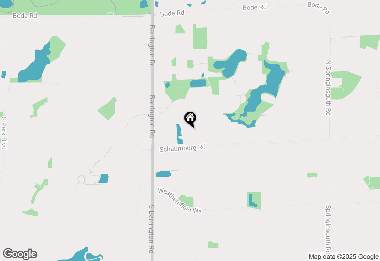 Map of 119 Thistle Court, Schaumburg, IL 60194