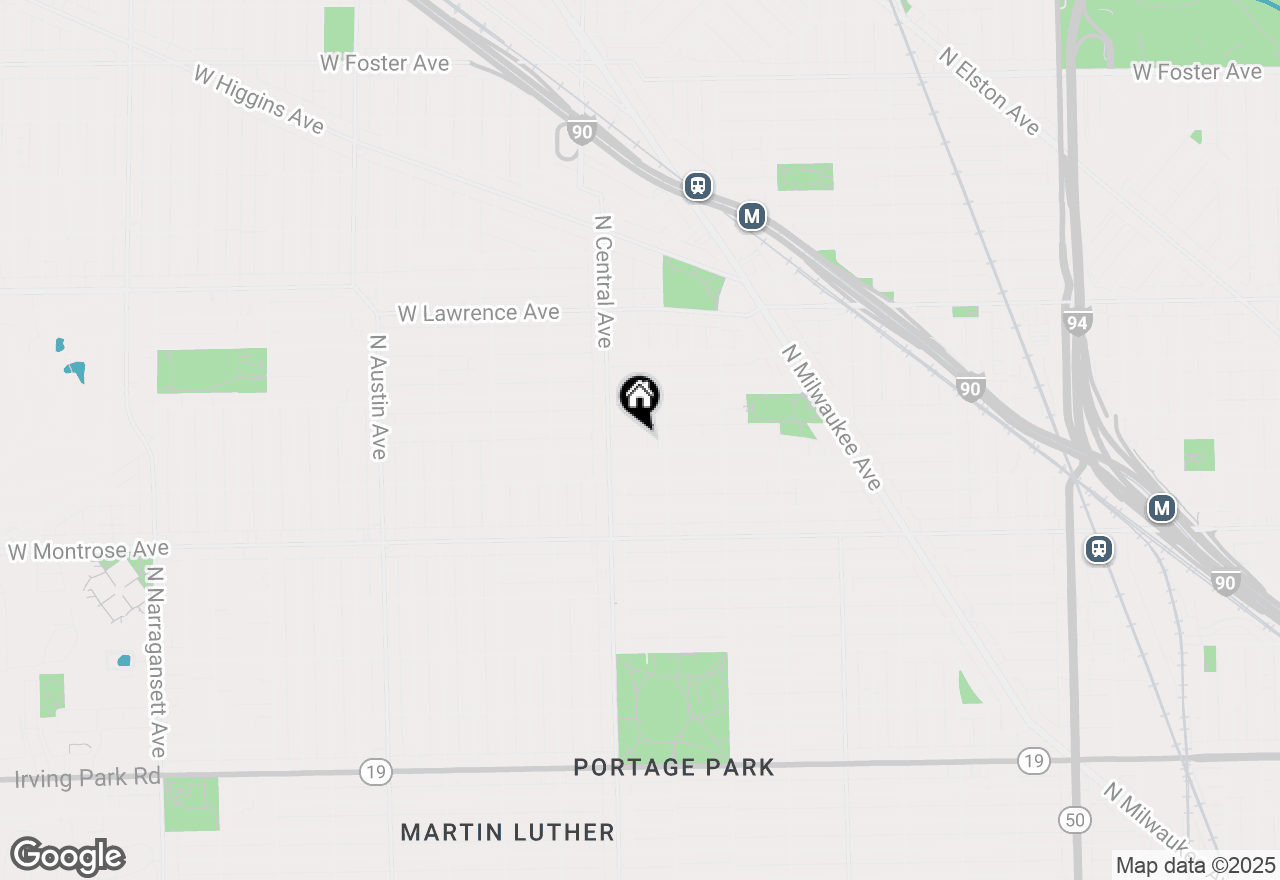 Map of 5526 W Windsor Avenue #G, Chicago, IL 60630