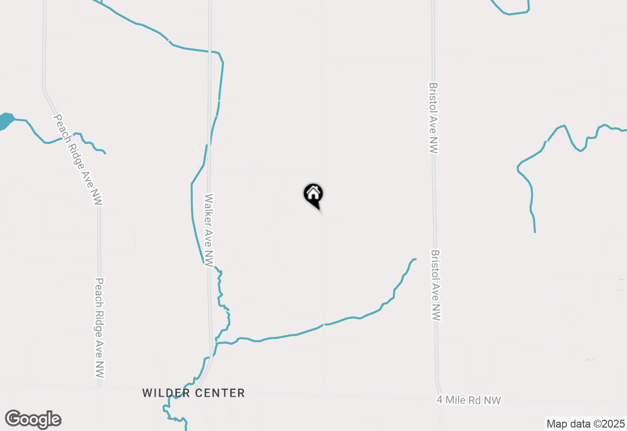 Map of 4249 Baumhoff Avenue Nw, Comstock Park, MI 49321