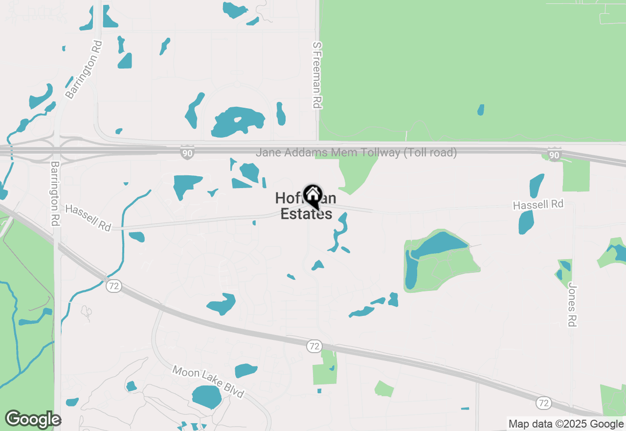 Map of 1860 Huntington Boulevard #1860F, Hoffman Estates, IL 60169