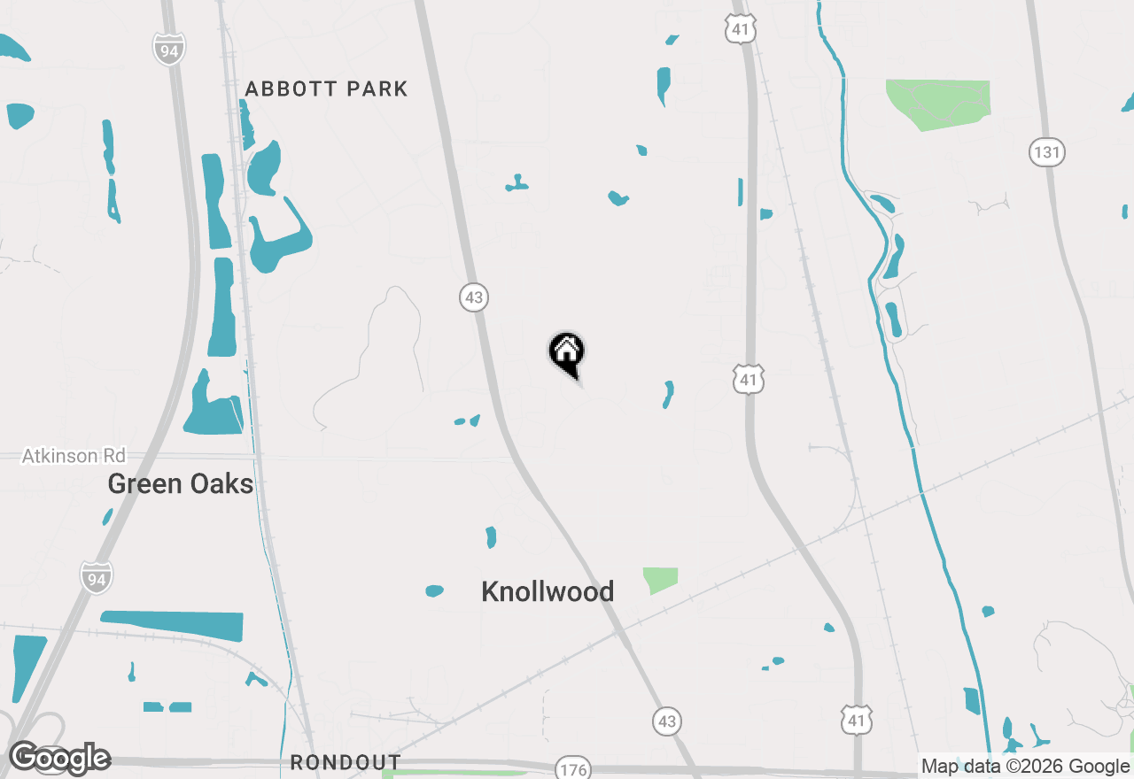 Map of 29675 N Environ Circle, Lake Bluff, IL 60044