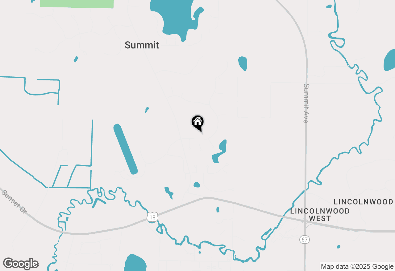 Map of 36830 Prairie Dr, Summit, WI 53066