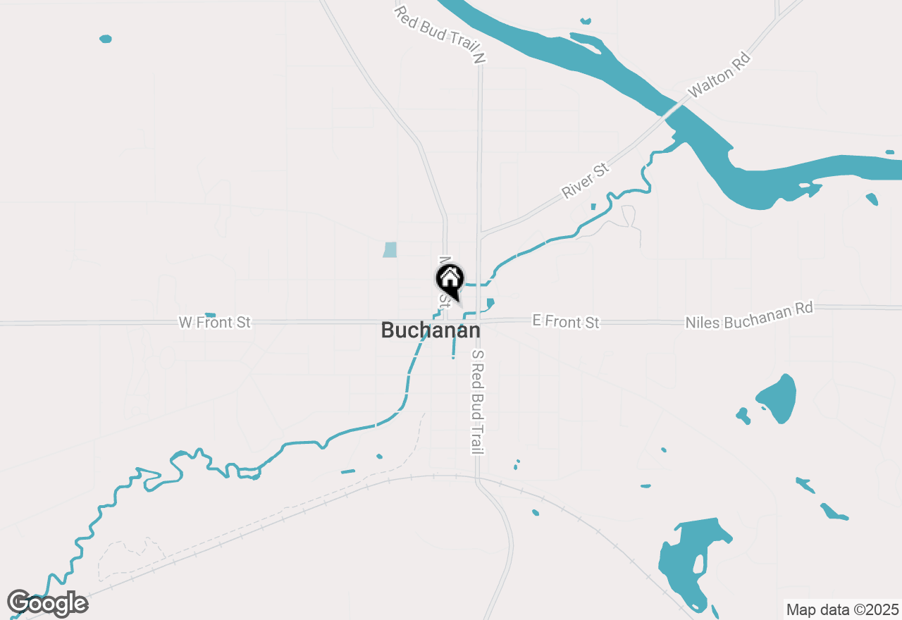 Map of 118 Main St Street, Buchanan, MI 49107