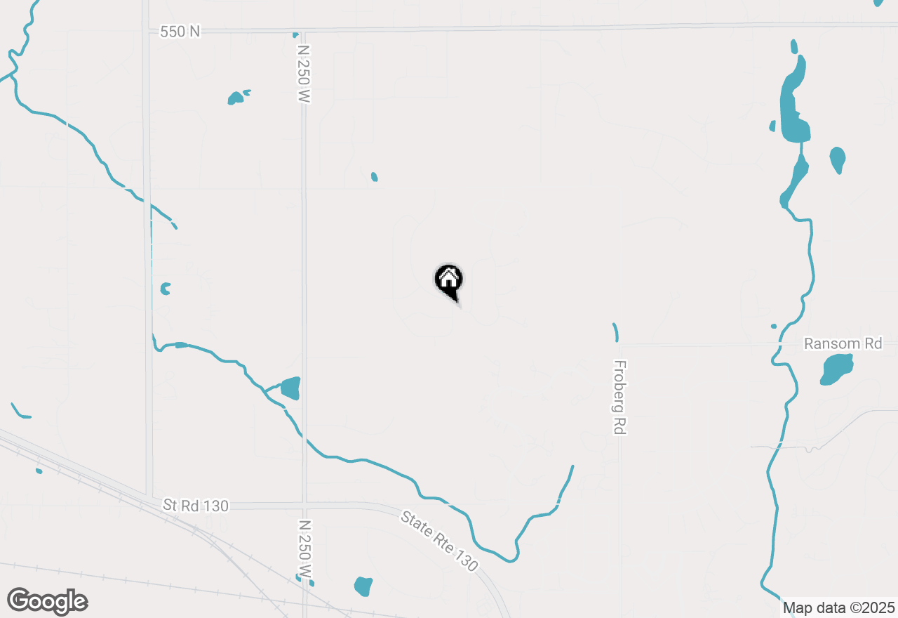 Map of 3607 Iron Gate Drive, Valparaiso, IN 46385