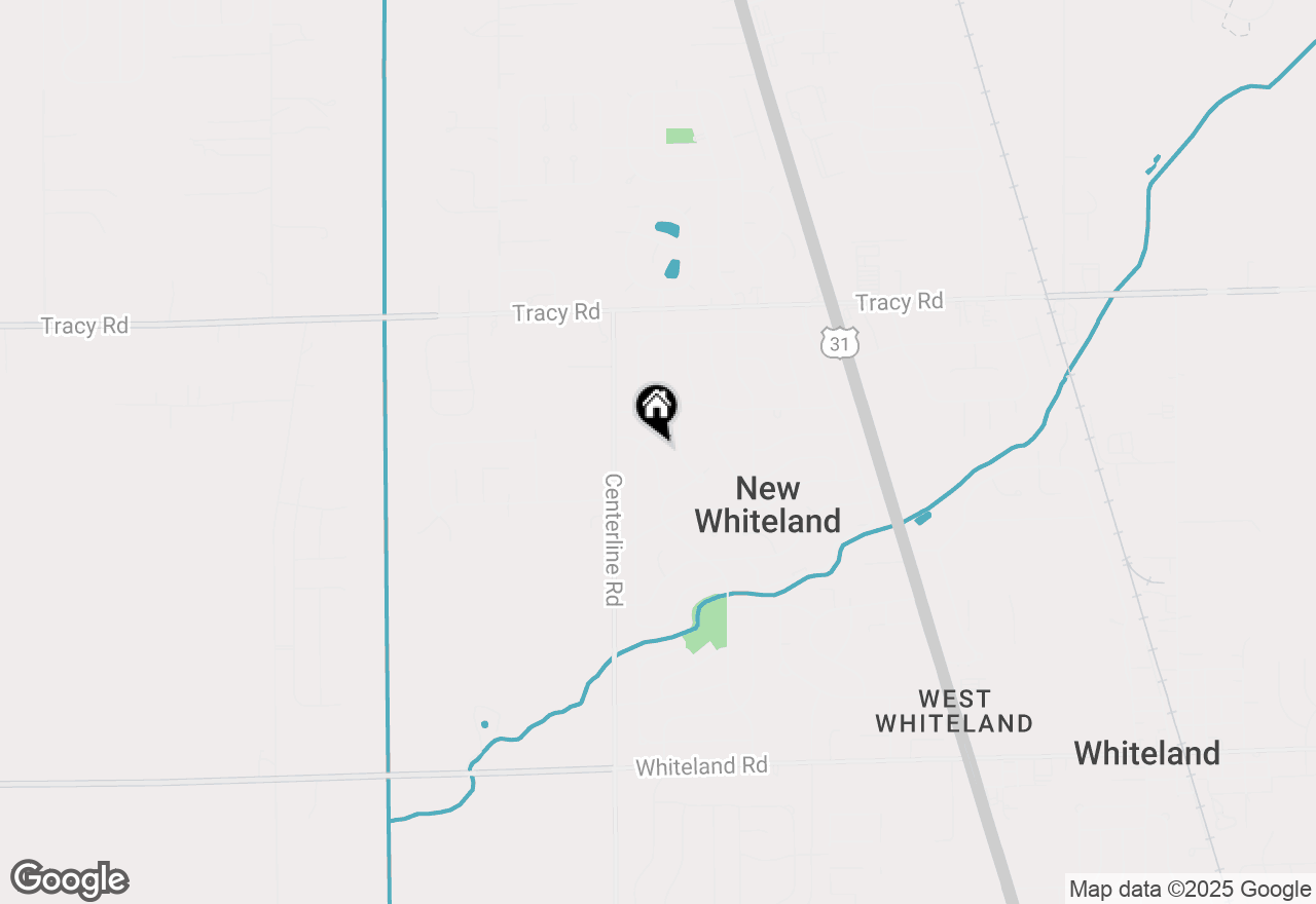 Map of 651 Hanover Drive, Whiteland, IN 46184