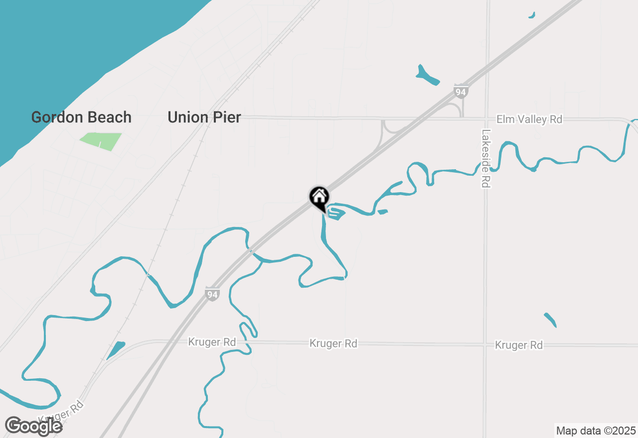 Map of 16431 Glassman Road, Union Pier, MI 49129