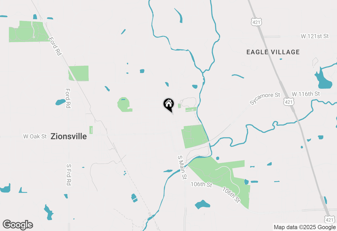 Map of 140 N Main Street, Zionsville, IN 46077