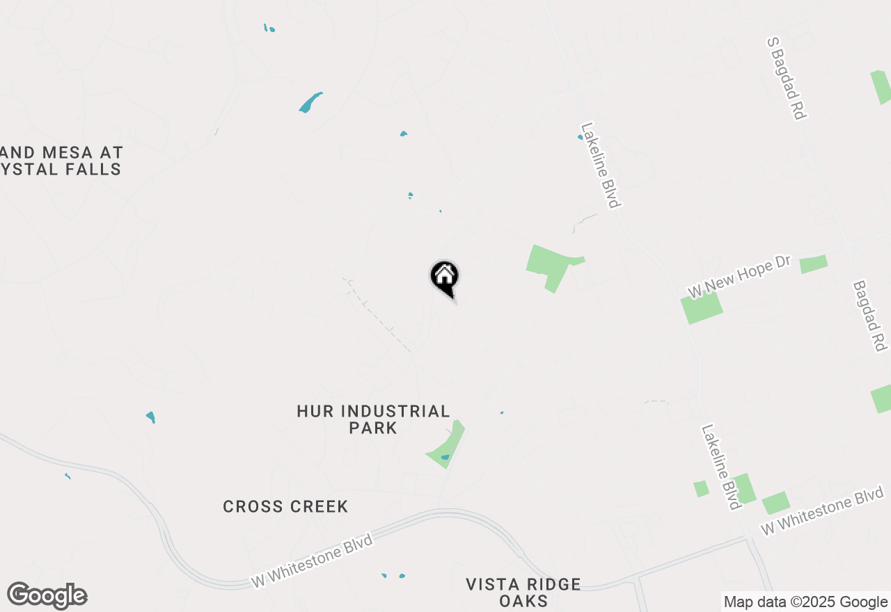 Map of 2204 Zoa Dr, Cedar Park, TX 78613