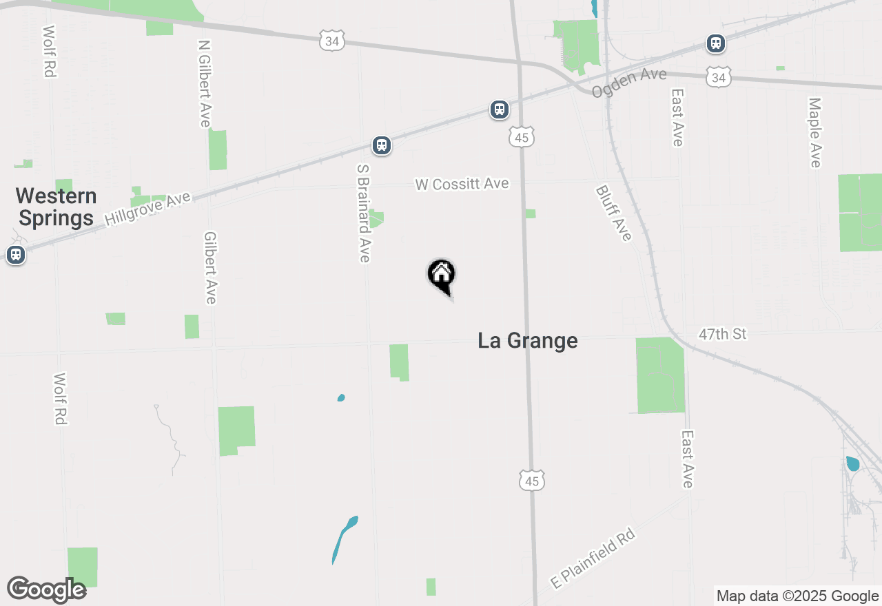 Map of 400 S Kensington Avenue, La Grange, IL 60525