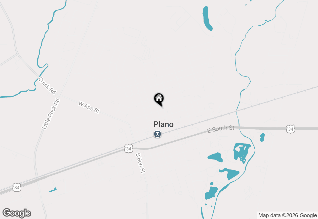 Map of 302 N Center Street, Plano, IL 60545