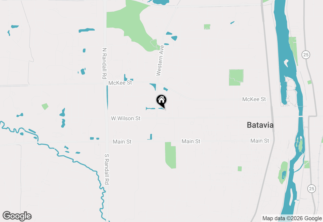 Map of 1355 Georgetown Drive #3, Batavia, IL 60510