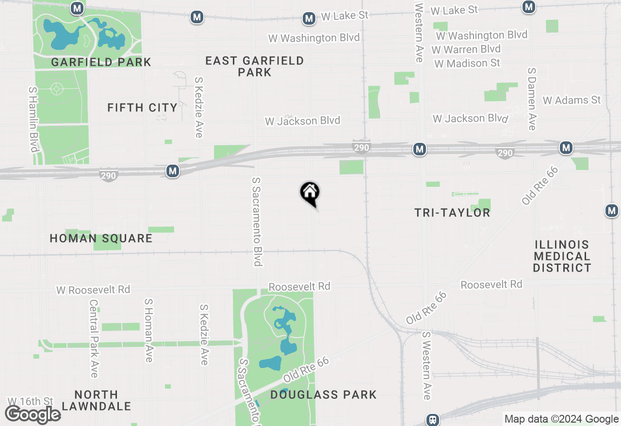 Map of 750 S California Avenue, Chicago, IL 60612