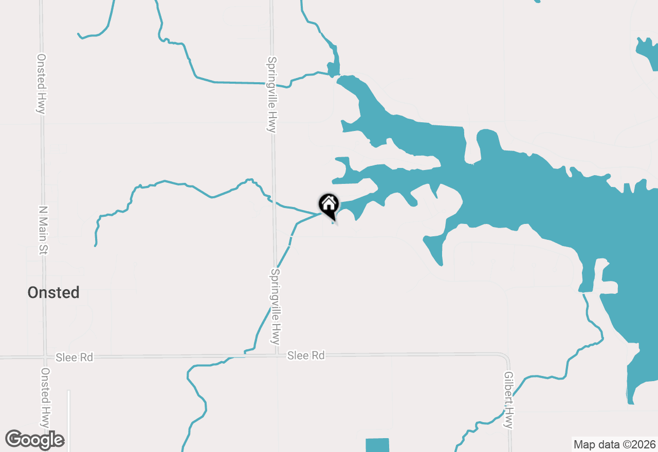 Map of 8750 Dalton Road, Onsted, MI 49265