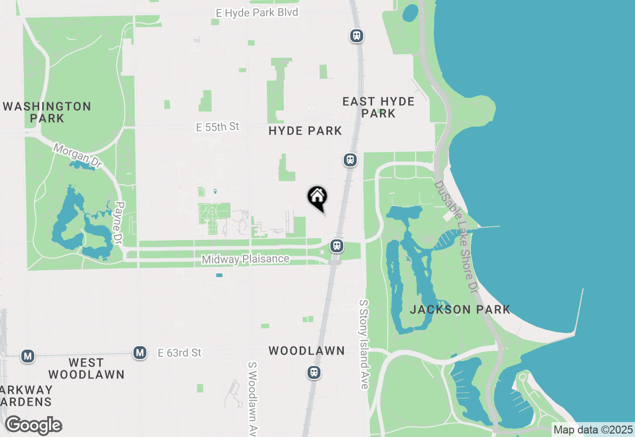 Map of 5816 S Blackstone Avenue #2, Chicago, IL 60637