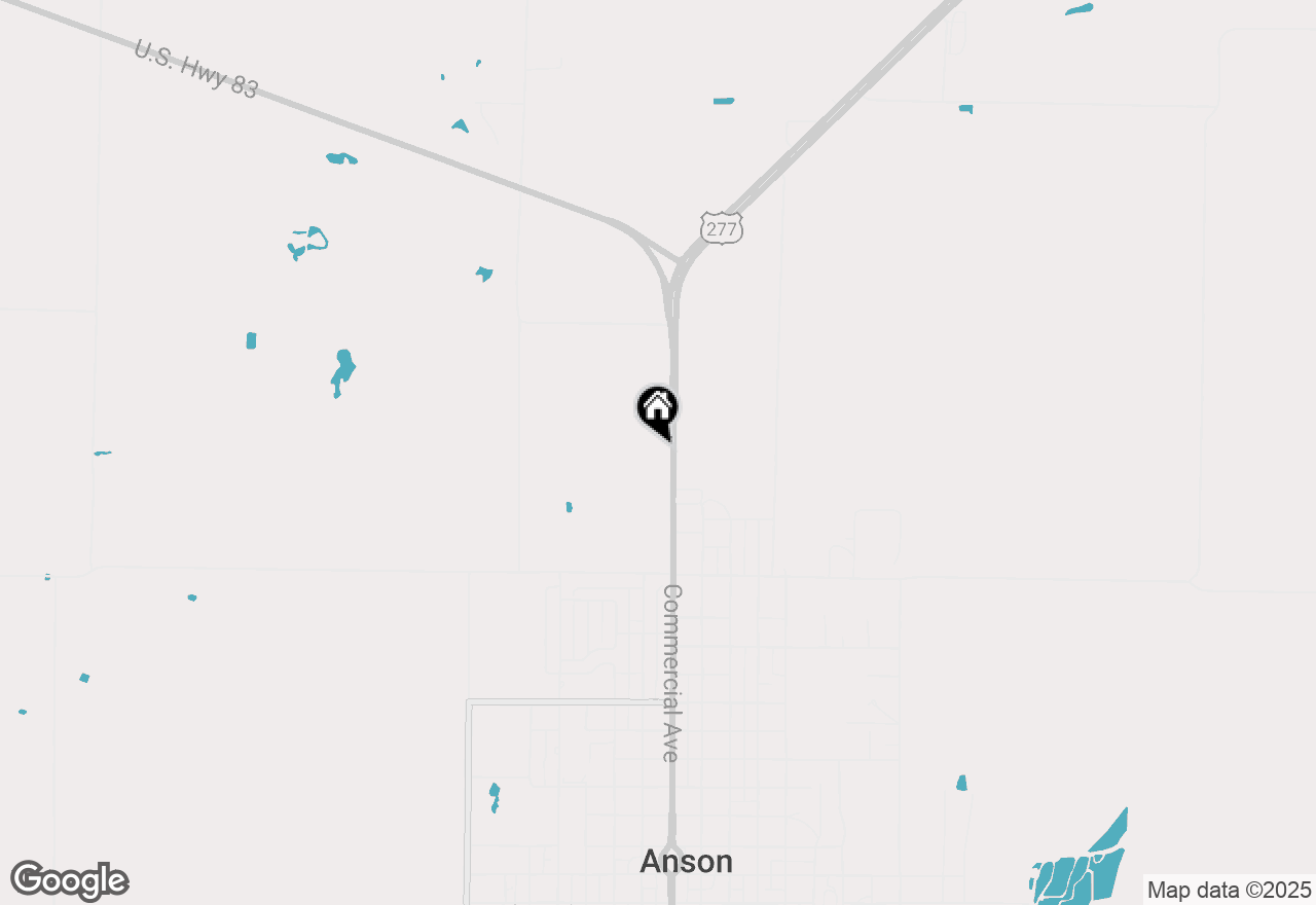 Map of 2165 Us Hwy 277, Anson, TX 79501