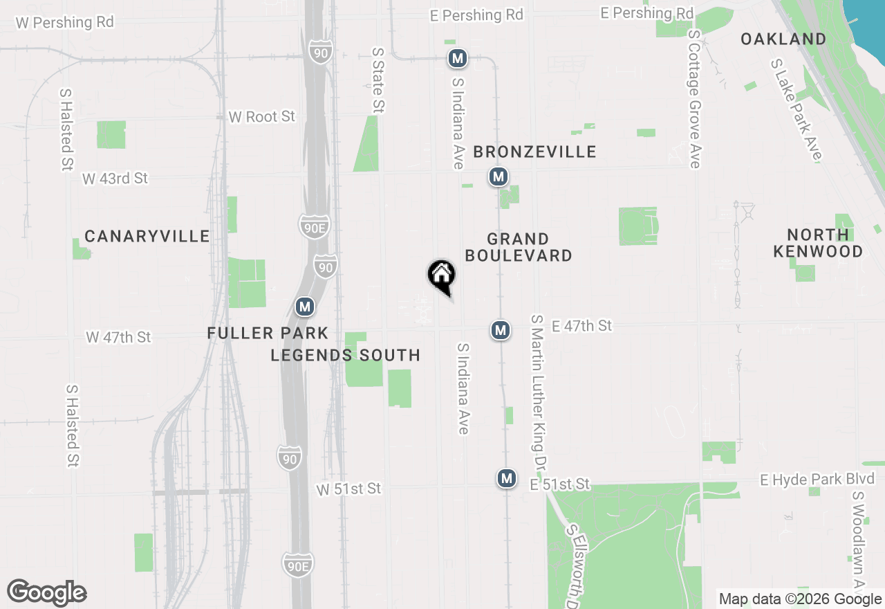 Map of 4625 S Michigan Avenue #3, Chicago, IL 60653