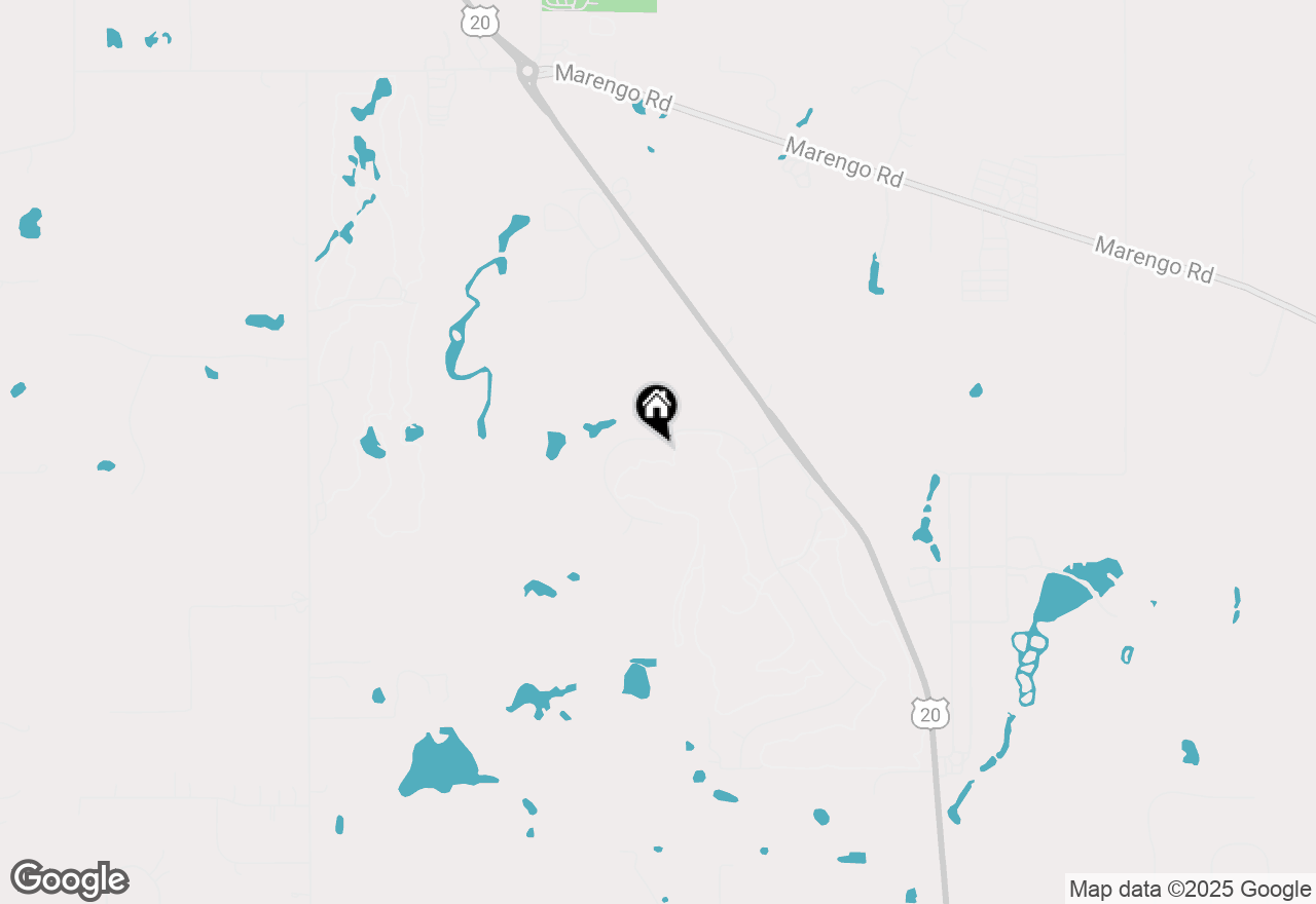 Map of 17807 Saint Andrews Drive, Marengo, IL 60152