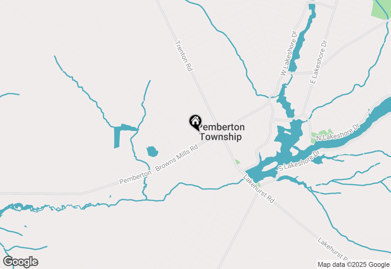 Map of 108 Juliustown Road, Browns Mills, NJ 08015