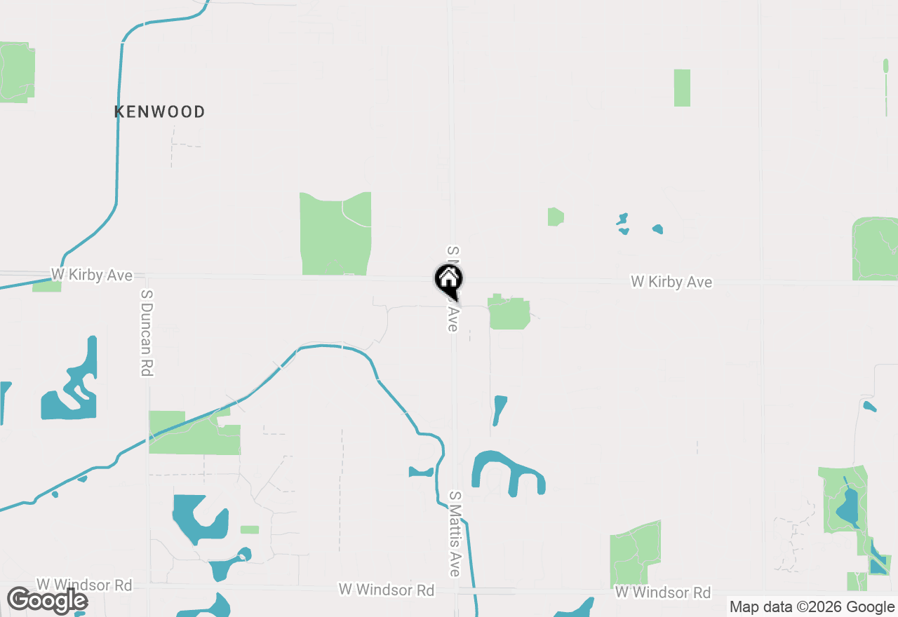 Map of 1615 S Mattis Avenue, Champaign, IL 61821
