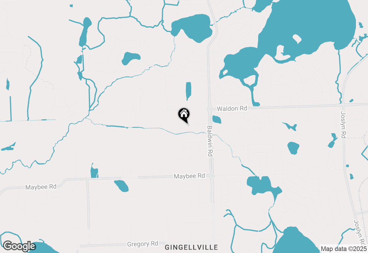 Map of 3461 Richards Way, Lake Orion, MI 48360