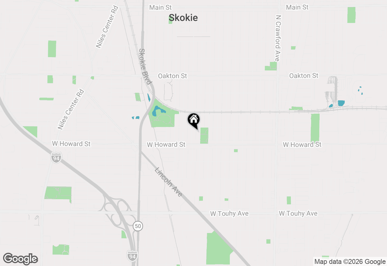 Map of 7641 Kilbourn Avenue, Skokie, IL 60076