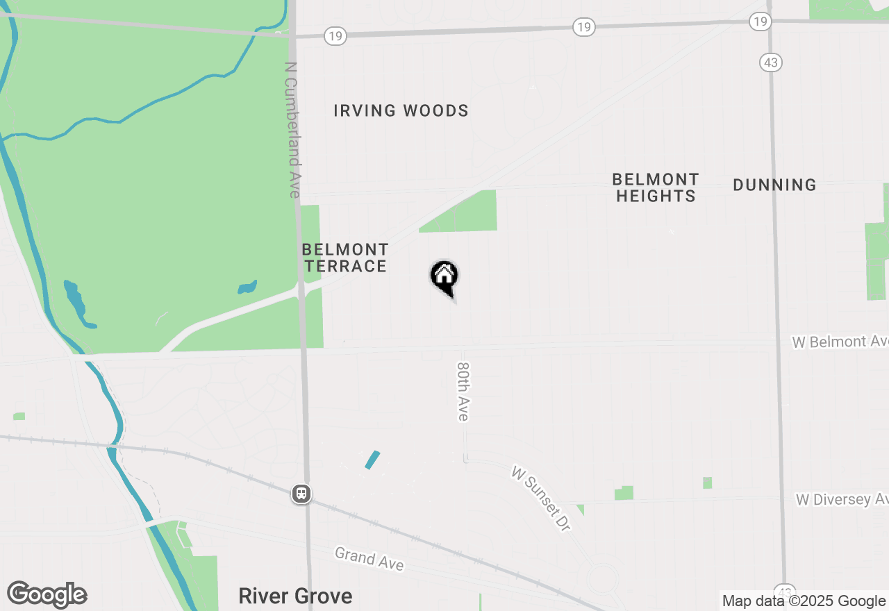 Map of 3307 N Page Avenue, Chicago, IL 60634