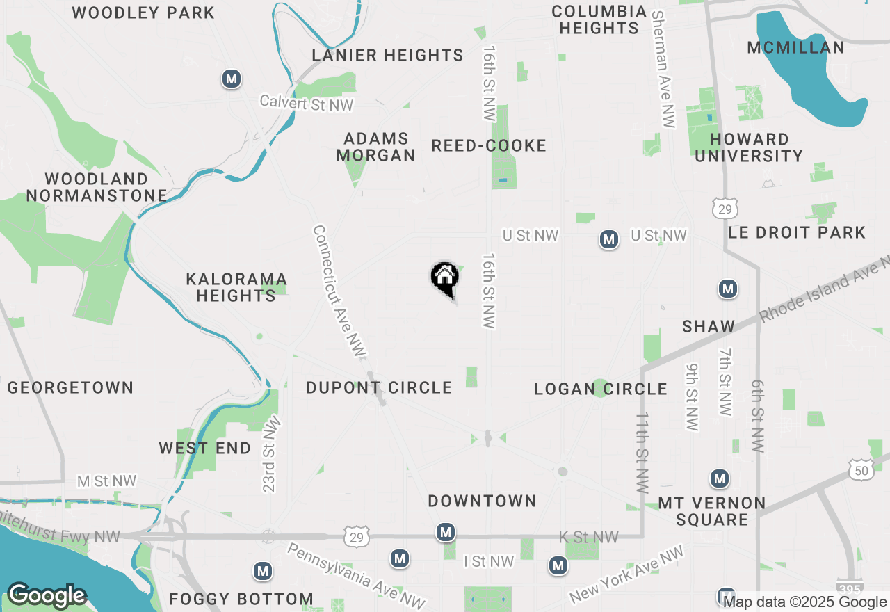Map of 1735 New Hampshire Avenue Nw #403, Washington, DC 20009