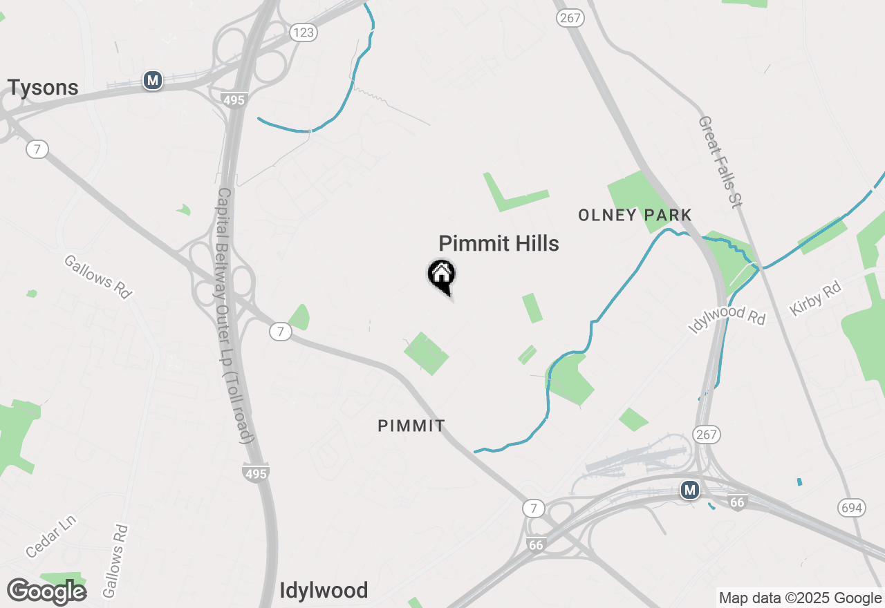 Map of 2011 Kilgore Road, Falls Church, VA 22043