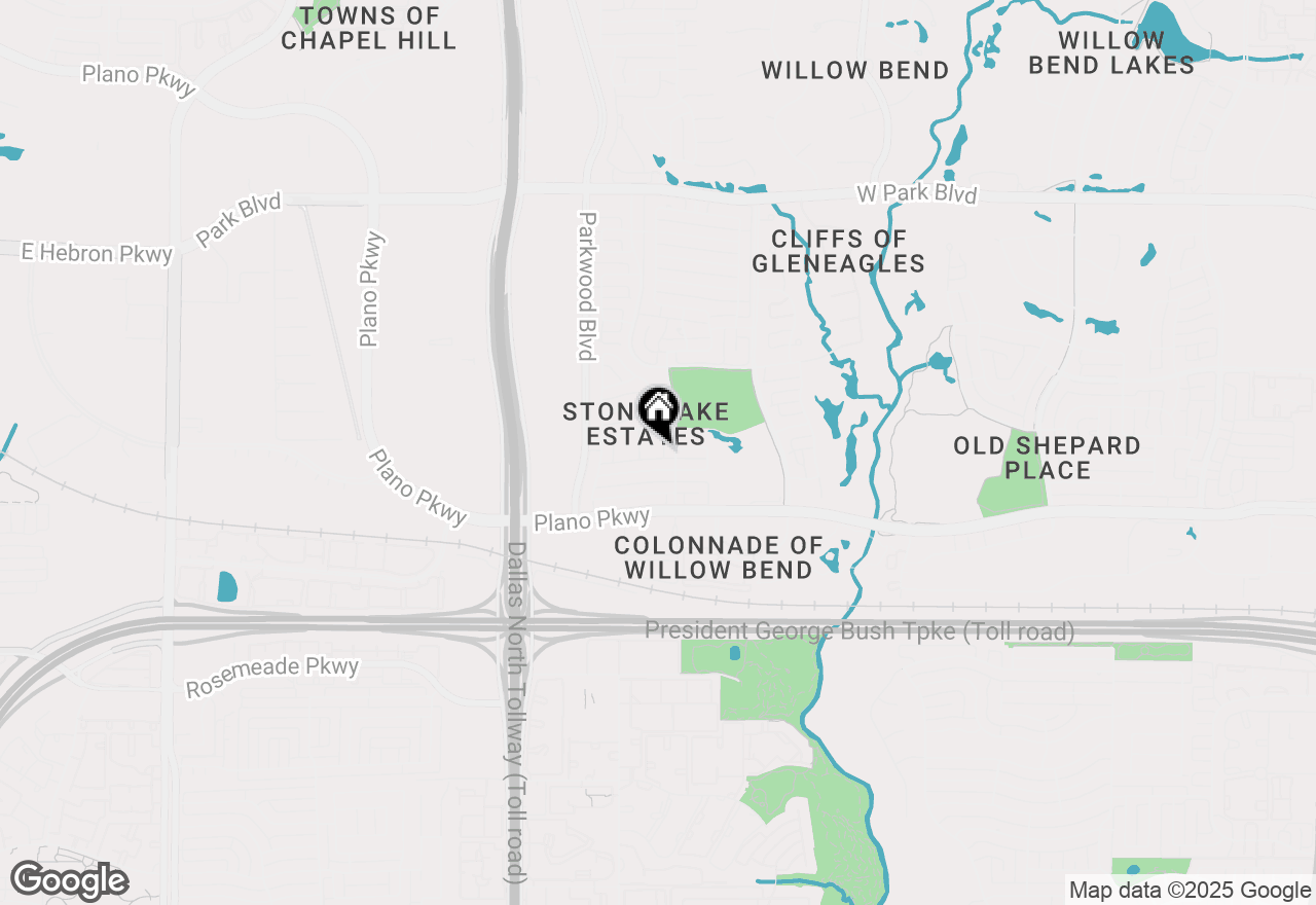 Map of 1404 Beaver Creek Drive, Plano, TX 75093