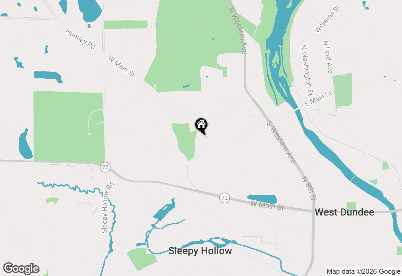 Map of 810 Lindsay Lane, West Dundee, IL 60118