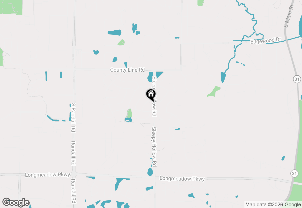 Map of 5 Fernwood Court, Algonquin, IL 60102