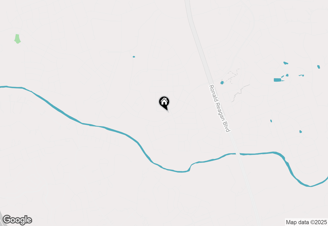 Map of 2040 Base Burner Path, Leander, TX 78641