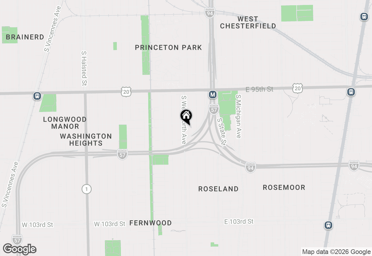 Map of 9715 S Wentworth Avenue, Chicago, IL 60628