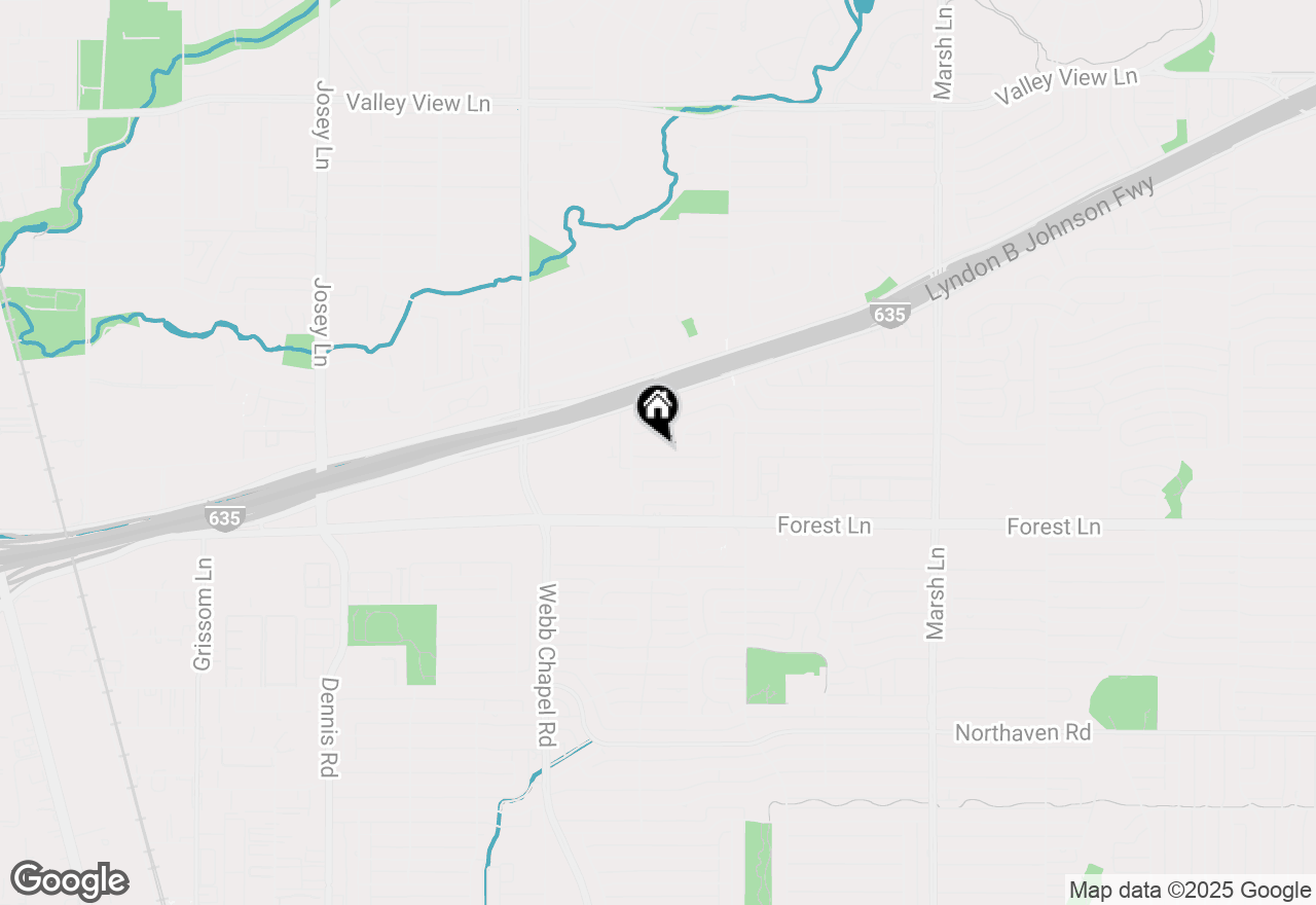 Map of 3230 High Vista Drive, Dallas, TX 75234