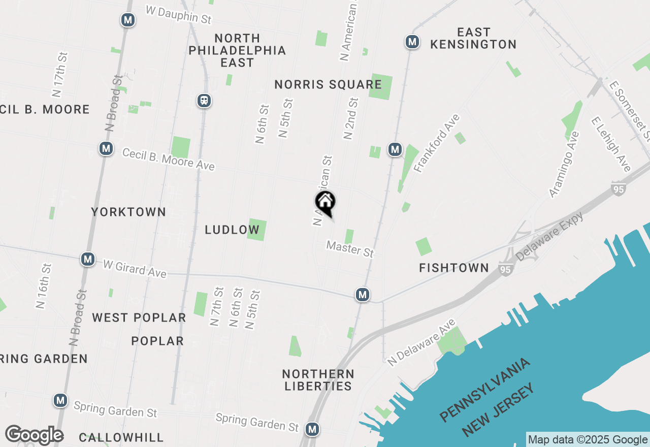 Map of 1500 N Philip Street, Philadelphia, PA 19122