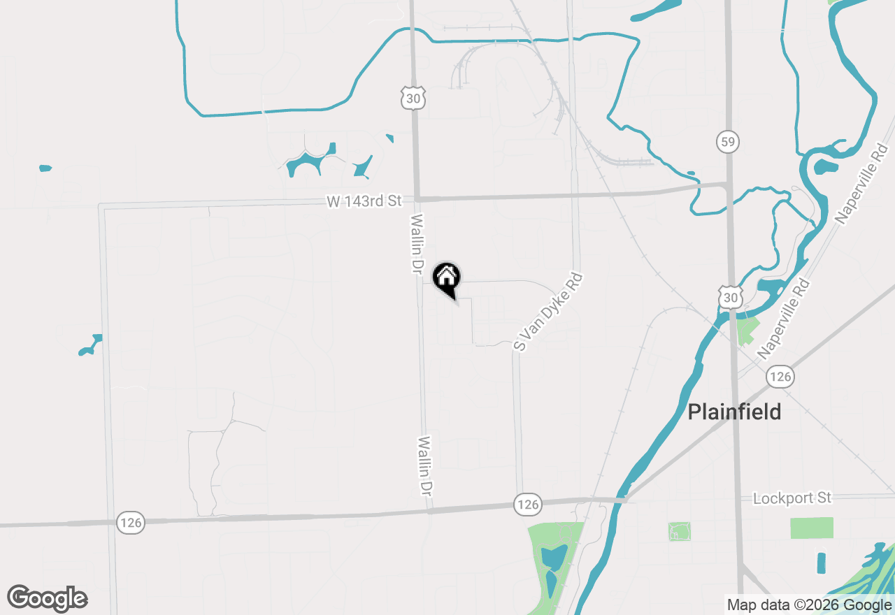 Map of 14516 Patriot Square Drive W, Plainfield, IL 60544