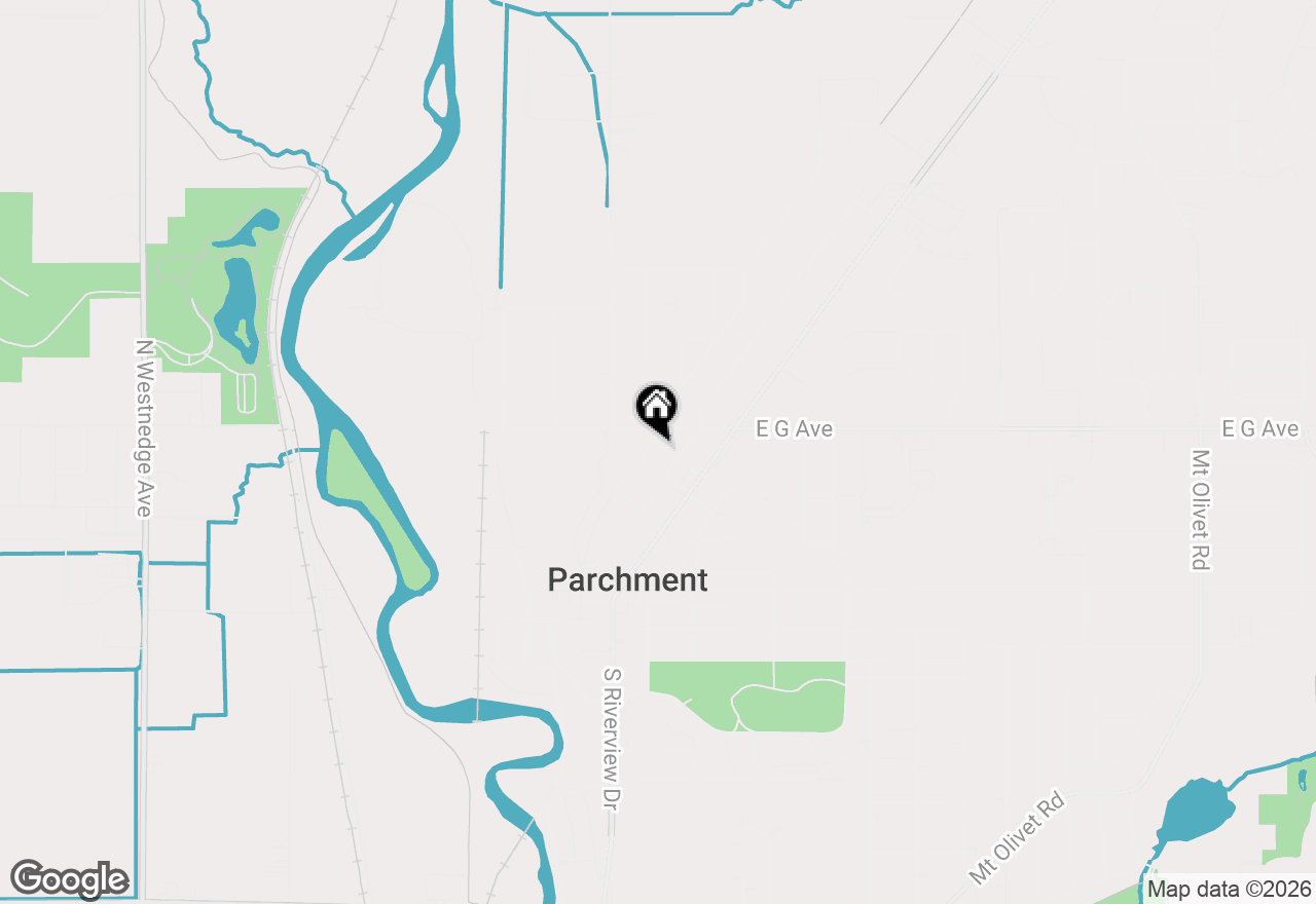 Map of 221 W Thomas Street, Parchment, MI 49004