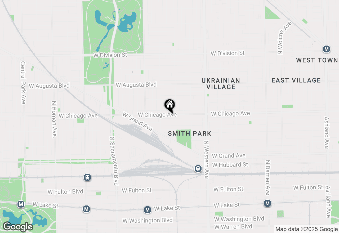 Map of 2623 W Chicago Avenue #1, Chicago, IL 60622