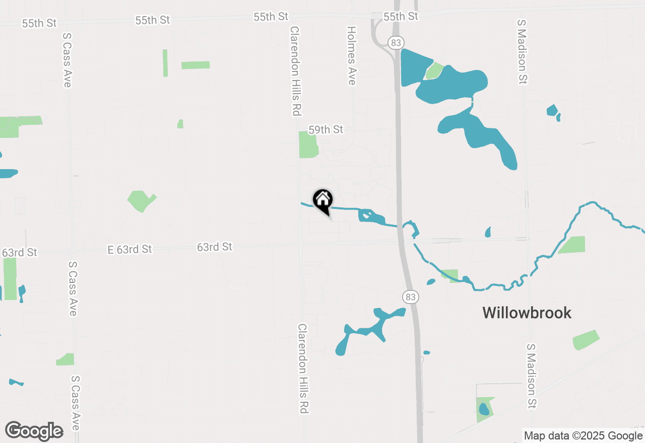 Map of 242 Stanhope Drive #B, Willowbrook, IL 60527