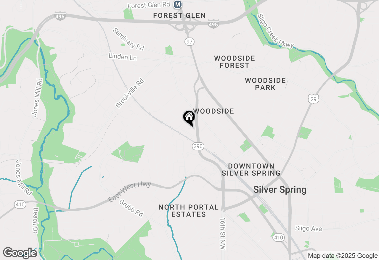 Map of 1900 Lyttonsville Road #714, Silver Spring, MD 20910
