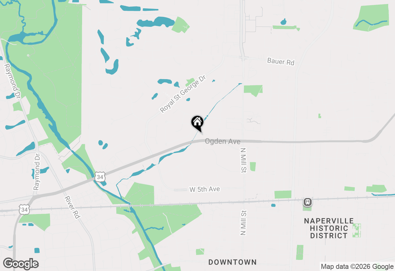 Map of 978 Benedetti Drive #D, Naperville, IL 60563