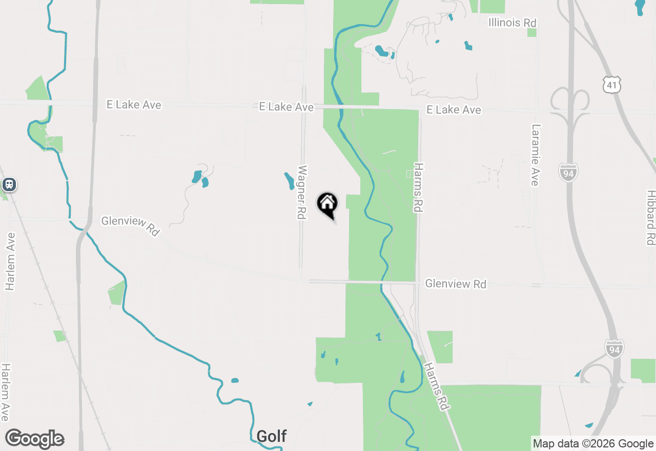 Map of 820 Eastwood Lane, Glenview, IL 60025