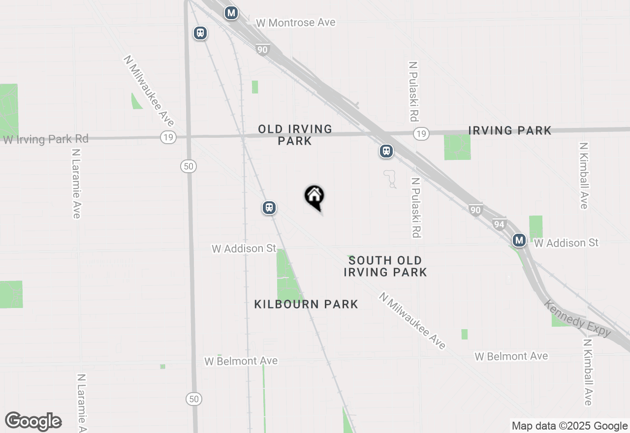 Map of 3701 N Lowell Avenue, Chicago, IL 60641