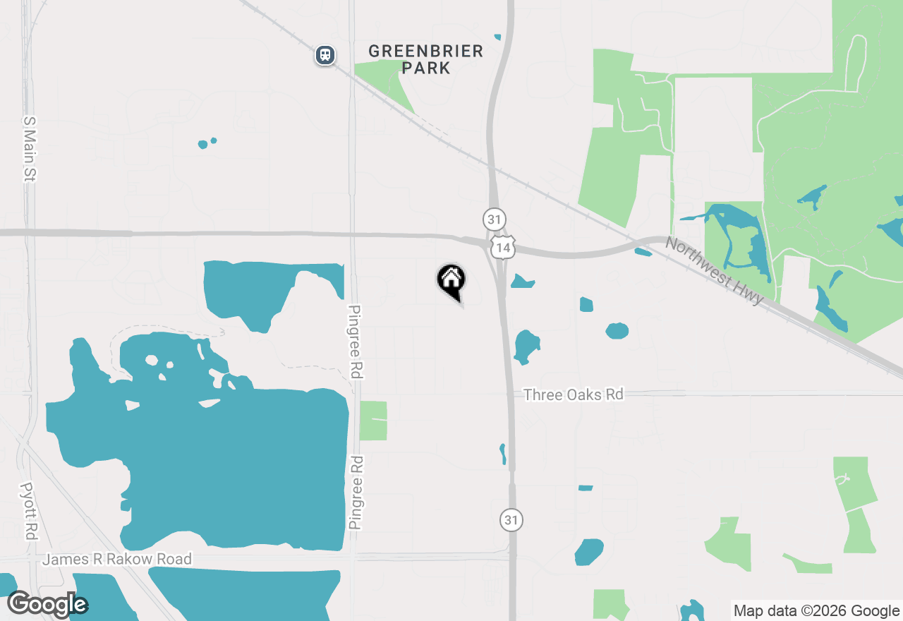 Map of 4801 Rose Street, Crystal Lake, IL 60014