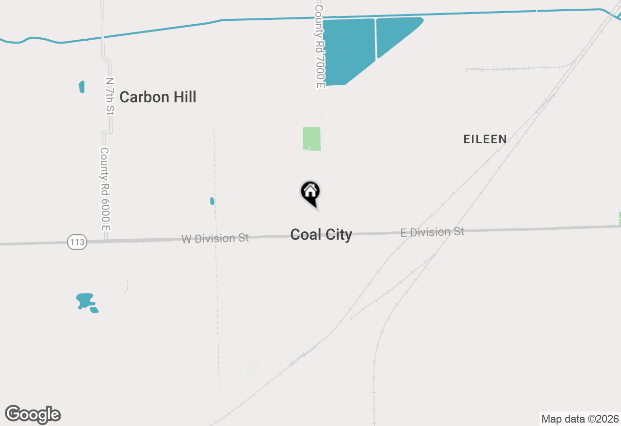 Map of 100 W 1st Street, Coal City, IL 60416