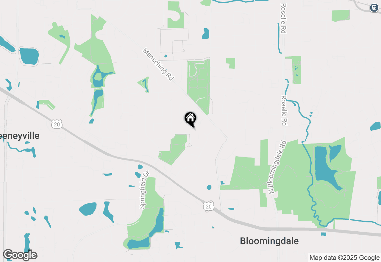 Map of 506 Winterwood Drive, Roselle, IL 60172